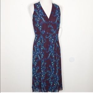 SOLD cabi floral dress w pockets sz 8